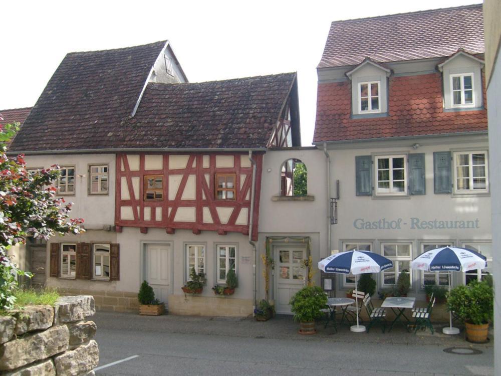 Gasthof Blauer Bock Schwäbisch Hall Eksteriør bilde
